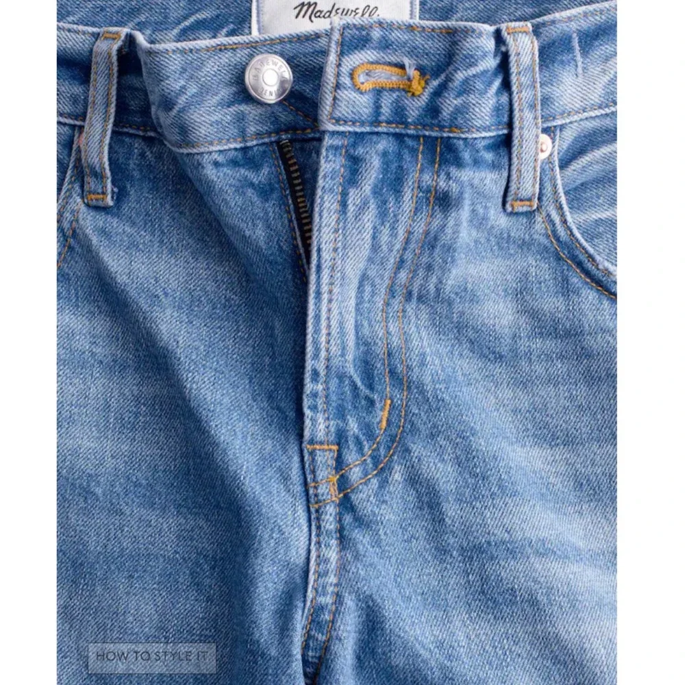 Madewell The Low-Rise Loose Jean Midvale Wash Rigid Denim 23 NWT